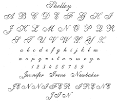 Looking to change text font through use of special letters for online copy pasting? Old Handwriting Styles English Letter Styles Personalized Engraved Gifts With Free Shippi Handwriting Styles Handwriting Alphabet English Handwriting Styles