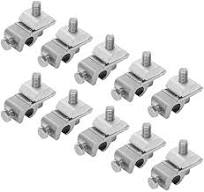 Amazon.com: Solar System Grounding Clip 10Pcs Solar Mounting ...
