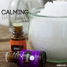 Add the epsom salt to a tub of hot water. Calming Bath Salts For Kids