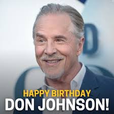 The actor played Sonny Crockett in the 1980s TV cop series, Miami Vice.