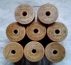 Anji jiashili bamboo and wooden co., ltd. Joy For Grace Embossed Wooden Thread Spools