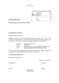 Contoh surat » surat undangan » contoh undangan rapat panitia pernikahan. Contoh Undangan Pembentukan Panitia Pigura