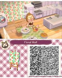 White And Green Floral Wall New Ideas Acnl Wallpaper In 2020 Animal Crossing Qr Codes Animals Qr Codes Animal Crossing