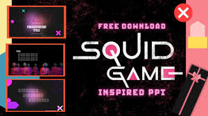You can also preview slide show before download. Squid Game Inspired Powerpoint Template Free Template Download Ppt Youtube