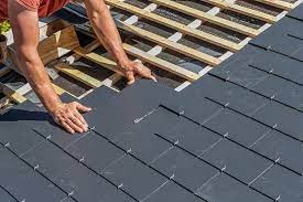 Slate roof installation cost also can vary considerably based on the complexity of the installation (including such factors as the building height and roof the cost of a slate roof can be anywhere from around $12 to $40 per square foot installed and as much as $75 per square foot or more. Slate Roof Cost To Install Pros Cons And Buyers Guide In 2021