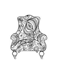 Items Similar To The Onion Chair You Color It Collection On Etsy Art Meaningful Art Whimsical Art