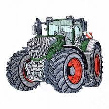 Fendt 1050 Tractor 5x5 Machine Embroidery Machine Embroidery Designs Free Machine Embroidery Designs