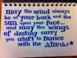 With sally field, marge redmond, madeleine sherwood, alejandro rey. Blow Quotes May The Wind Be At Your Back Quotesgram