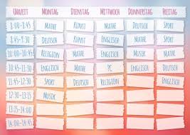 Freebie Pdf Stundenplan Kostenlos Zum Downloaden Sandra Wirtz