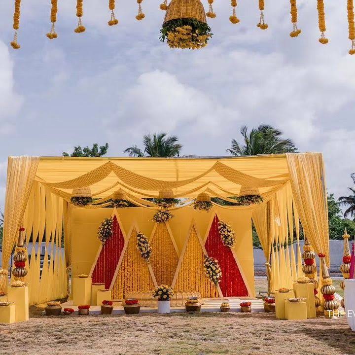 Haldi Backdrop In Vanue product image