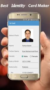 To add photo on identity card, program has option to browse path of image or you can take picture using camera settings option. Fake Id Card Maker Id Card Generator For Android Apk Download