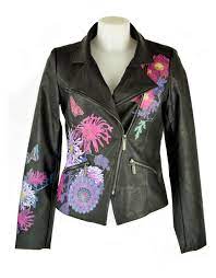 101 Idees Black Faux Leather Printed Jacket Fashion Fix Online Print Jacket Fashion Smart Casual Day Wear