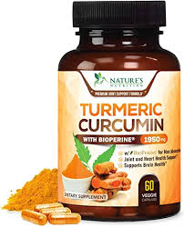 Turmeric curcumin with bioperine by bioschwartz 9. Amazon Com Turmeric Curcumin Highest Potency 95 Curcuminoids 1950mg With Bioperine Black Pepper For Ultra High Absorption Made In Usa Best Vegan Joint Support By Natures Nutrition 60 Capsules Health Personal Care