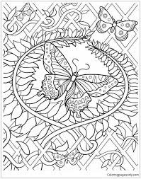 Home / adult / hard. Butterfly Hard Coloring Pages Hard Coloring Pages Coloring Pages For Kids And Adults