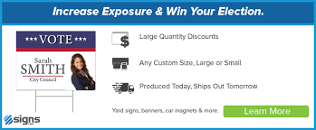 Our corrugated plastic yard signs are perfect for advertising your political support on your property. Political Signs Campaign Sign Laws In All 50 States Signs Com