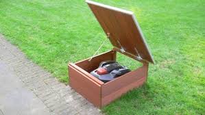 Garage Fur Den Automower 305 Selbst Bauen Oder Kaufen Mahroboter Garage Selber Bauen Rasenmaher Roboter Garage Rasenroboter Garage