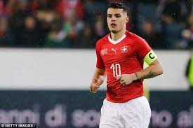He also change his jersey number from 29 to 34. Arsenal S Granit Xhaka Switches Shirt Number From 29 To 34 For Next Season Daily Mail Online