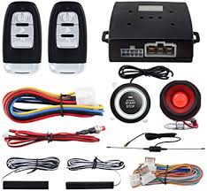 The a$$ rapi$t at the key. Amazon Com Easyguard Ec003 Smart Key Pke Passive Keyless Entry Car Alarm System Push Start Button Remote Engine Start Remote Trunk Release Dc12v Automotive