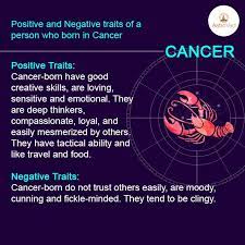 Yes, the cancer sign can be quite pessimistic and manipulative, and that's why understanding their traits is essential. Astroved On Twitter Positive And Negative Traits Of A Person Who Born In Cancer Learn More Https T Co Ix4megrxvy Https T Co Nlwn7ejjhp Https T Co Xv3ehoqber