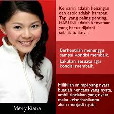 25 Inspirasi Keren Merry Riana Kata Kata Motivasi Lucy Feng