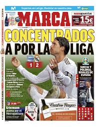 Noticias, videos, partidos, estadísticas, goleadores y ficha completa del equipo español en marca claro usa. Footballespana On Twitter Sunday S Front Page Headlines From Marca Diario As And Mundo Deportivo Https T Co 7obwo9uf7a
