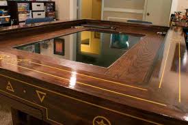 Gaming Table Build Table Games Gaming Table Diy Board Game Table