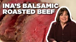 Beef tenderloin recipesby ina gardner : Ina Garten S Balsamic Roasted Beef Barefoot Contessa Food Network Youtube