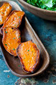How long do you cook in a slow cooker? Oven Roasted Sweet Potato Halves Marin Mama Cooks