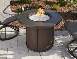 Learn about placement, size, construction, cost, and more. Brown Stonefire Round Gas Fire Pit Table The Outdoor Greatroom Company