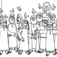 Pentecost White Sunday In Pentecost Coloring Page White Sunday In Pentecost Coloring Page Sunday School Coloring Pages Pentecost Pentecost Sunday School