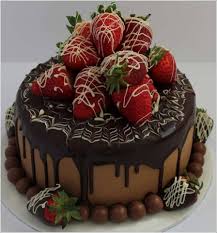 Chocolat Fraise Strawberry Cakes Cake Desserts