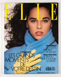 Patty Sylvia CAMERON ALBORZIAN Monica Bellucci ELLE October 1989 ROBERTA  CHIRKO
