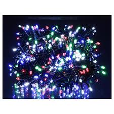 When choosing the decor for your own mellow lights shine through spaces that are filled with the gold tulle ribbon that ties the entire. Multicolor Christmas Tree Lights 500 Leds Green String Online Sales On Holyart Com