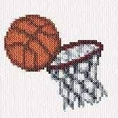 Go cross stitch crazy with our huge selection of free cross stitch patterns! Basketball Cross Stitch Pattern By Crosstitch Com Crosstitch Com Cross Stitch Patterns Cross Stitch Beaded Cross Stitch