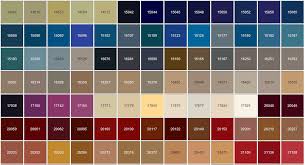 Fed Std 595 Sae Ams Std 595 Color Chart Mach Dynamics