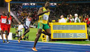 In der altersübergreifenden jahresweltbestenliste reihte sich knighton damit auf rang neun ein. Usain Bolts Weltrekord Bei Der Wm 2009 In Berlin 9 58 Sekunden Fur Die Ewigkeit