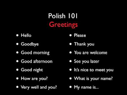 Frm = formal, inf = informal, sg = singular (said to one person), dl = dual (said to two people), pl = plural (said to many people). Learn Polish With Videos Podcasts Mowic Po Polsku