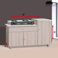 3 door kitchen stove cabinet