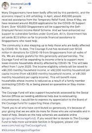 I trust and believe in you. Courage Fund Income Cap Raised To 6 200 Monthly Household Earnings From 1 Jun So More Can Benefit