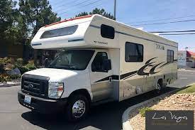 The class c is a popular choice because it tends to provide a more natural driving feel than some of the larger vehicles. Ford 28ft Class C Rv Drives Like A Car Sleeps 8 Nick Name Lilly Las Vegas Rv Rentals