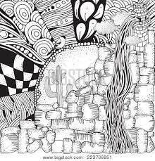 Www.cartonionline.com > coloring page > rapunzel coloring page >. Rapunzel Hair High Vector Photo Free Trial Bigstock
