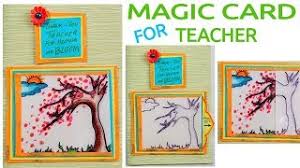 Teacher's appreciation day or week is celebrated in different countries on different days to commemorate the memory of a local educator. Unique Easy Handmade Cards For Teachers Day Greeting Cards Near Me