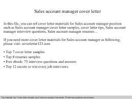 Key account manager cover letter sample| best key account manager cover letter. Sales Account Manager Cover Letter