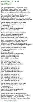 Wonder Of The Cross By Lou Fellingham In 2021 Worship Songs Lyrics Best Worship Songs Worship Songs