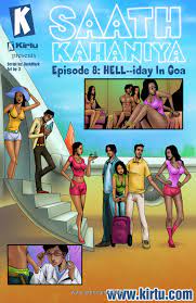 Saath Kahaniya 8- Hell-Iday in Goa | 18+ Porn Comics