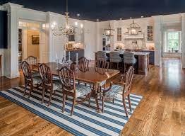 Open Floor Plan Formal Dining In Traditional White Kitchen By Period Architecture Lookbook White Kitchen Traditional Cottage Inspiration Formal Dining Tables