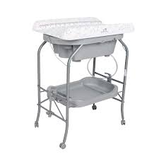 Primo euro spa baby bath tub and changing table. Kinbor Baby Bathinette Folding Changing Table Baby Diaper Station With Bath Tub Unit Portable Children Baby Dresser Unit Infant Nursery Trays Storage Buy Online In Suriname At Suriname Desertcart Com Productid 184339688