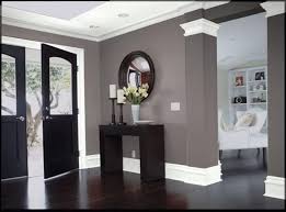 Dark Wood Floors With Grey Walls And White Trim Dark Wood Floors Special Treatments House House Design Grey Walls White Trim
