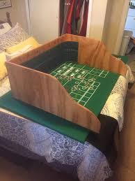 Practice Craps Table Backboard And Casino Felt Layout Model Etsy Craps Diy Entertainment Center Hockey Stick Furniture