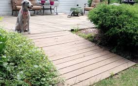 How to install a plank|wood wall. How To Make A Wood Walkway Easy Boardwalk Tutorial For Diyers
